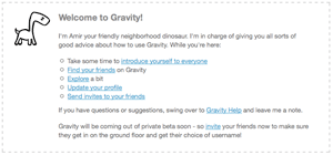 Gravity Get Started