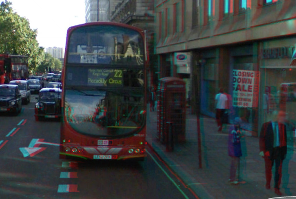 Google Maps Street View 3D